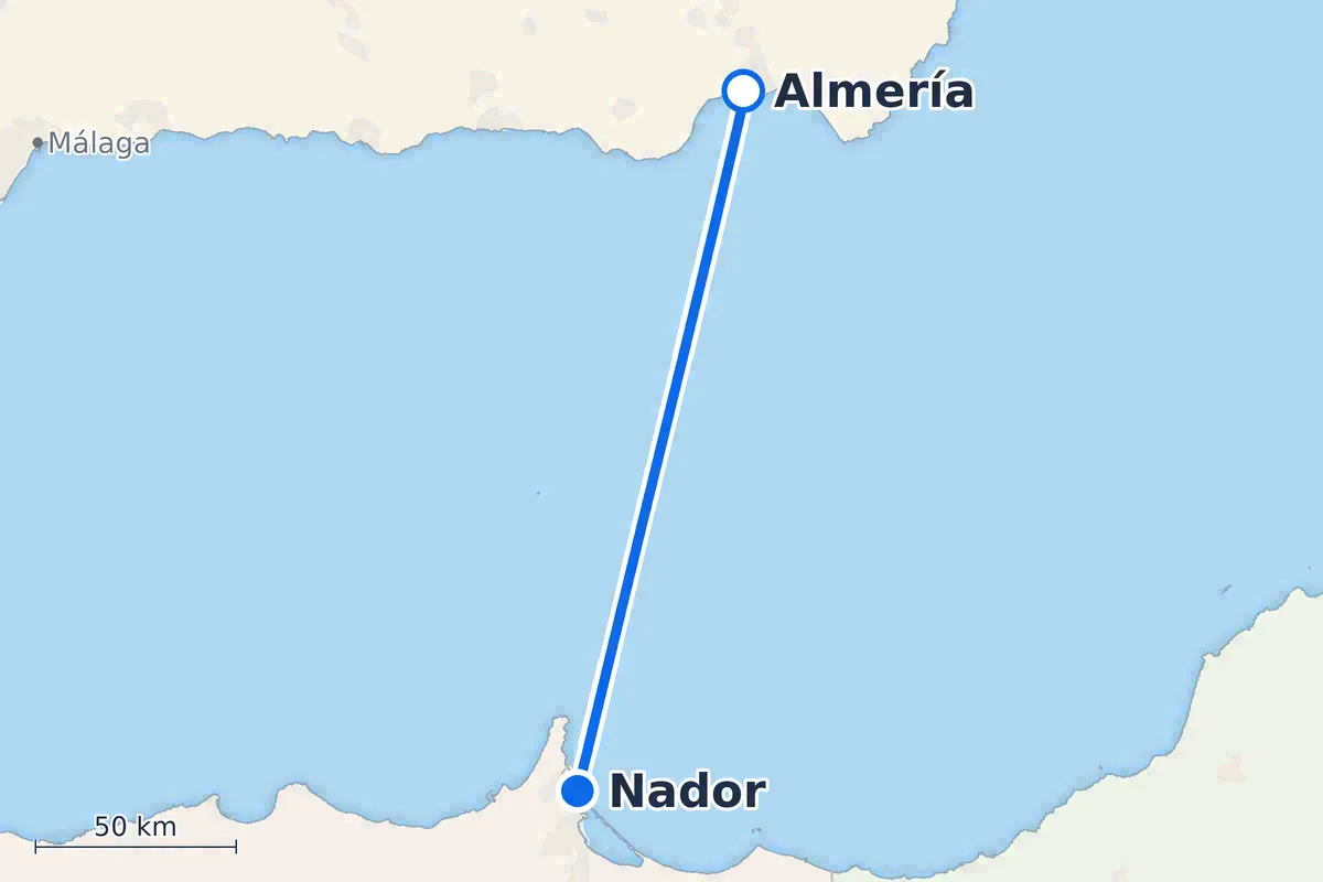 Almería - Nador